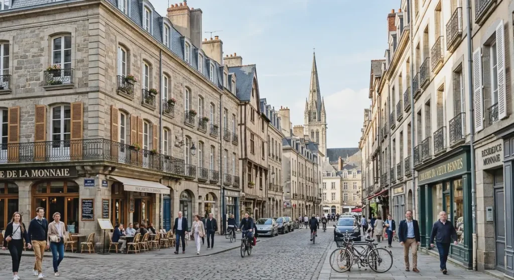 rue de la monnaie à Rennes- conseil syndical et syndic à Rennes